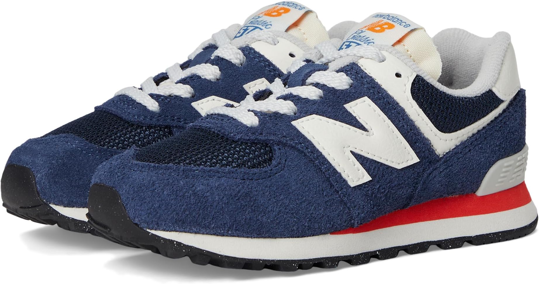 

Кроссовки New Balance Kids 574, цвет Nb Navy/Blast Red
