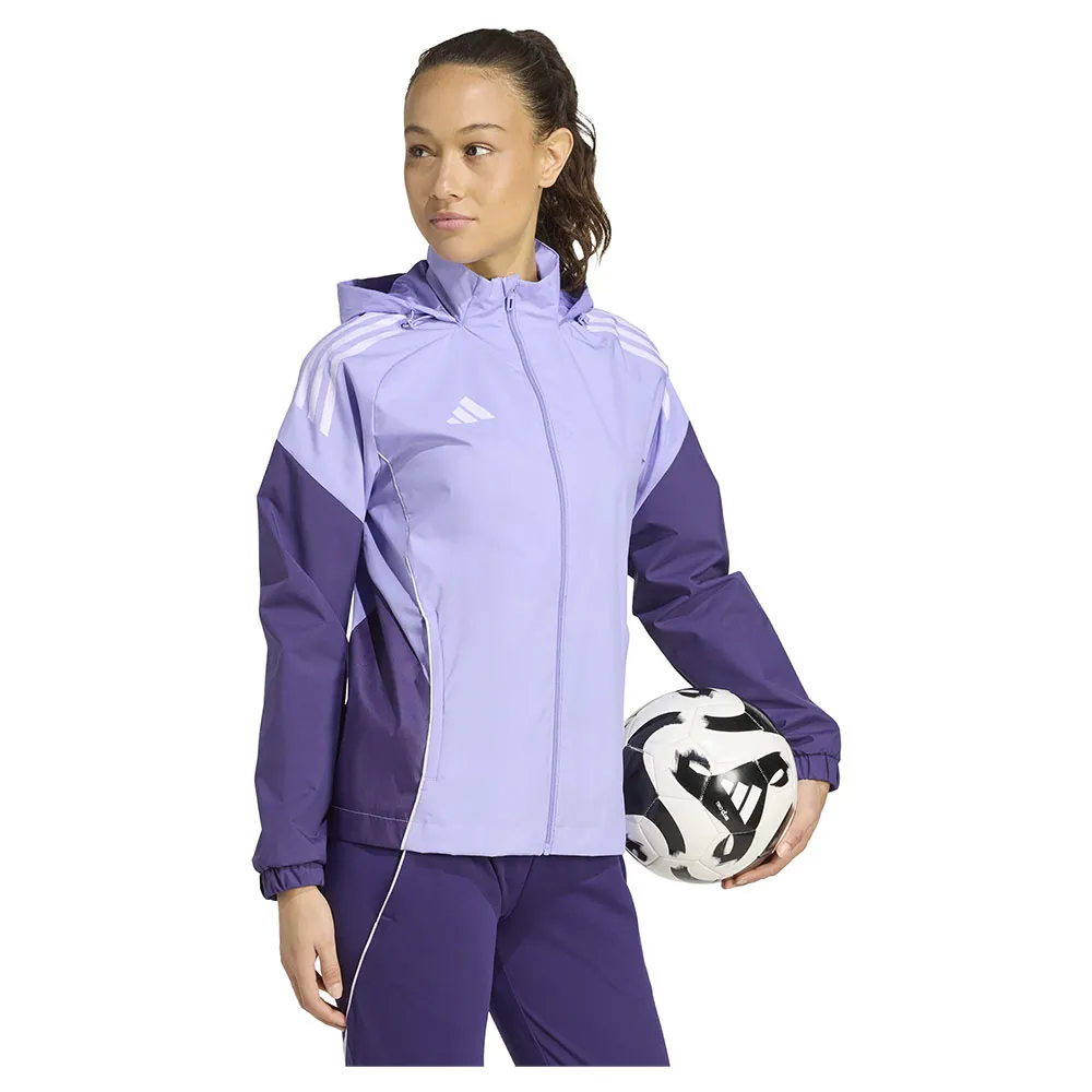 Куртка adidas Tiro 25 Competition All-Weather, фиолетовый — фото 3