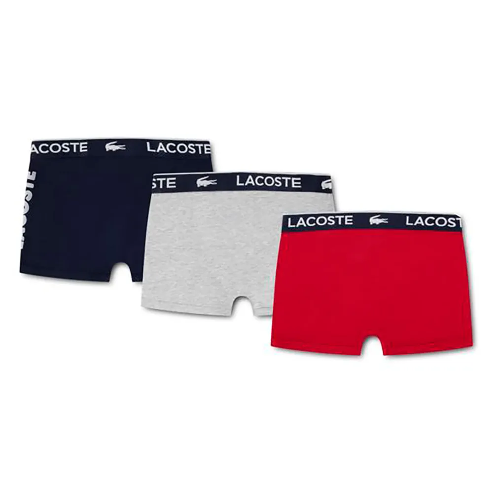 Детские боксеры Lacoste 946523 Lacoste kids, мультиколор — фото 2