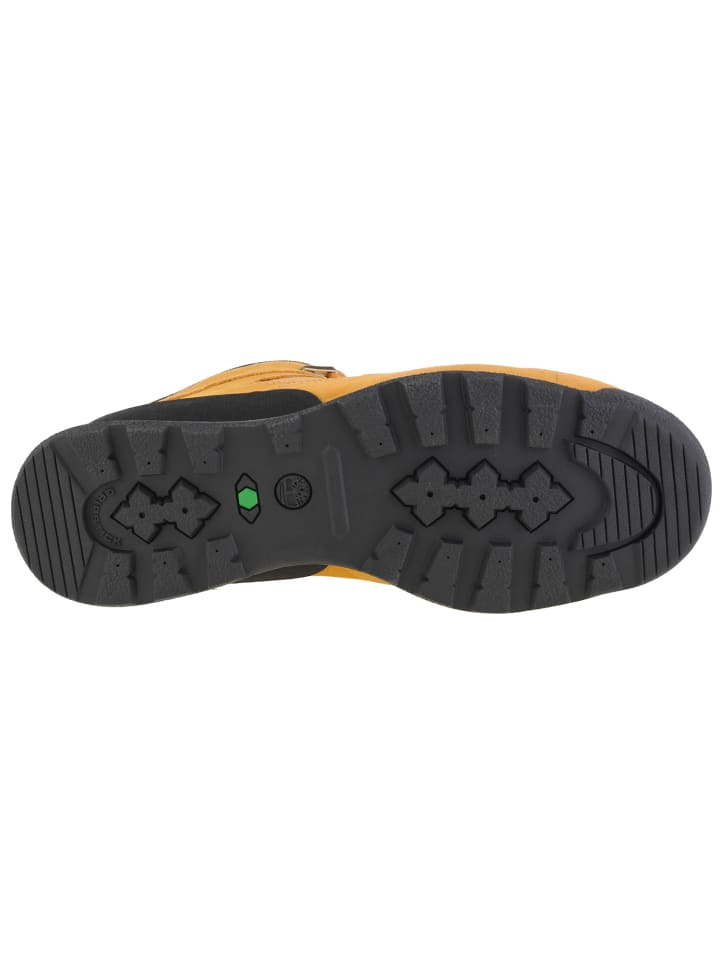 Кроссовки Timberland Euro Rock Heritage L/F желтого цвета — фото 4
