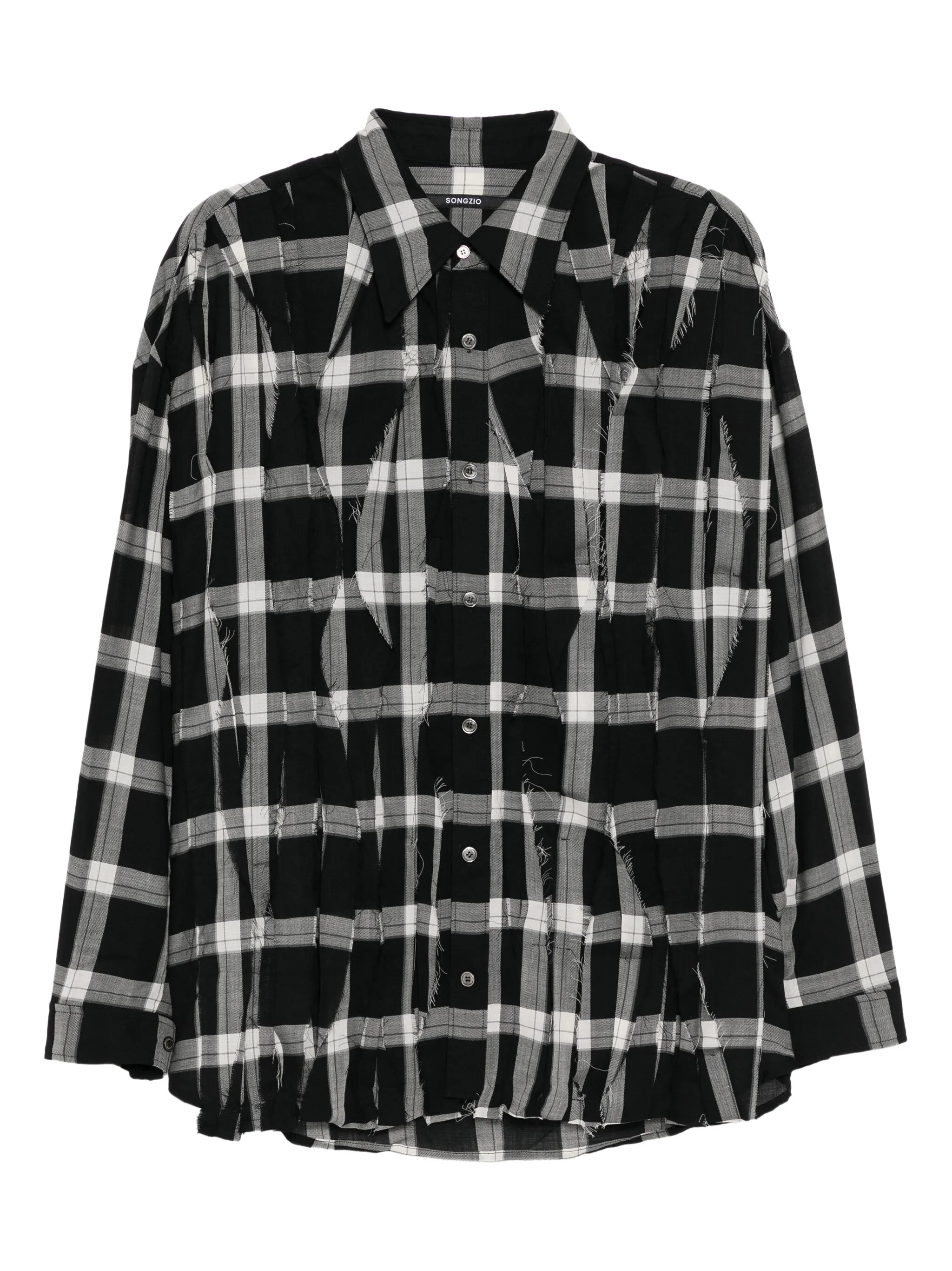 

Рубашка в клетку Songzio, черный