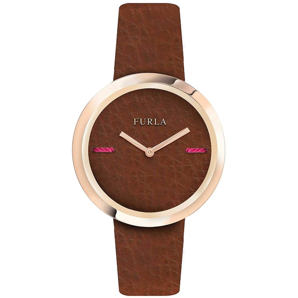 

Часы из коричневой кожи Furla