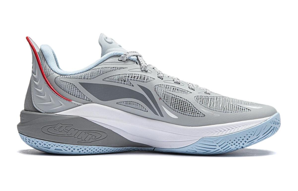 Баскетбольные кроссовки SONIC 12 Kids GS Low-top Mist Grey Lining Young, серый — фото 2