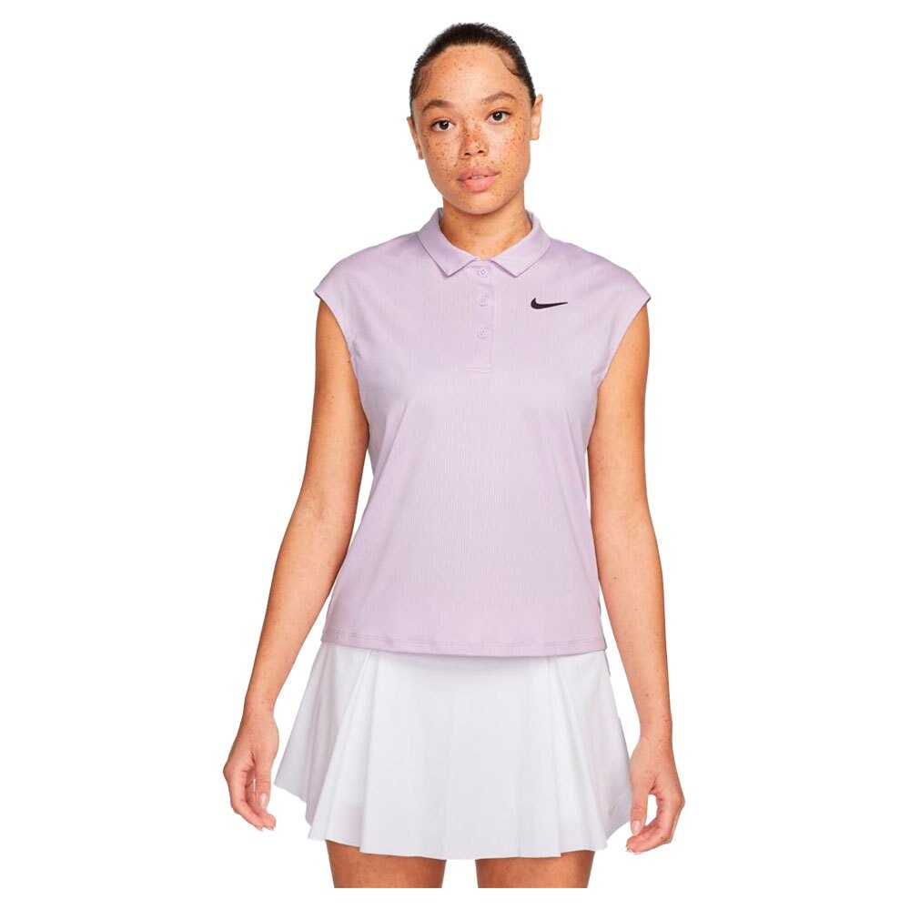 

Поло с коротким рукавом Nike Court Victory, розовый