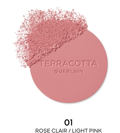 Осветляющие румяна GUERLAIN Terracotta Blush, 01 Light Pink 5 g — фото 2