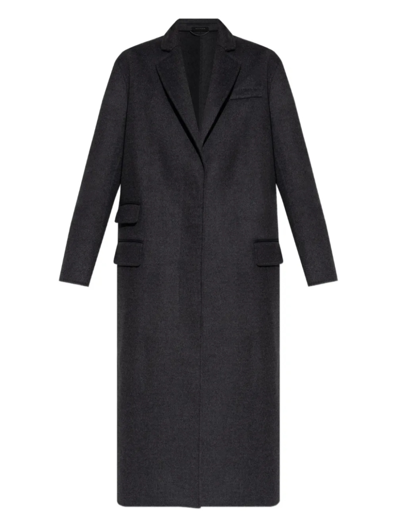 

Однобортное шерстяное пальто TOM FORD, серый