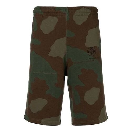 

Шорты mens camouflage track camouflage logo Off-White, зеленый