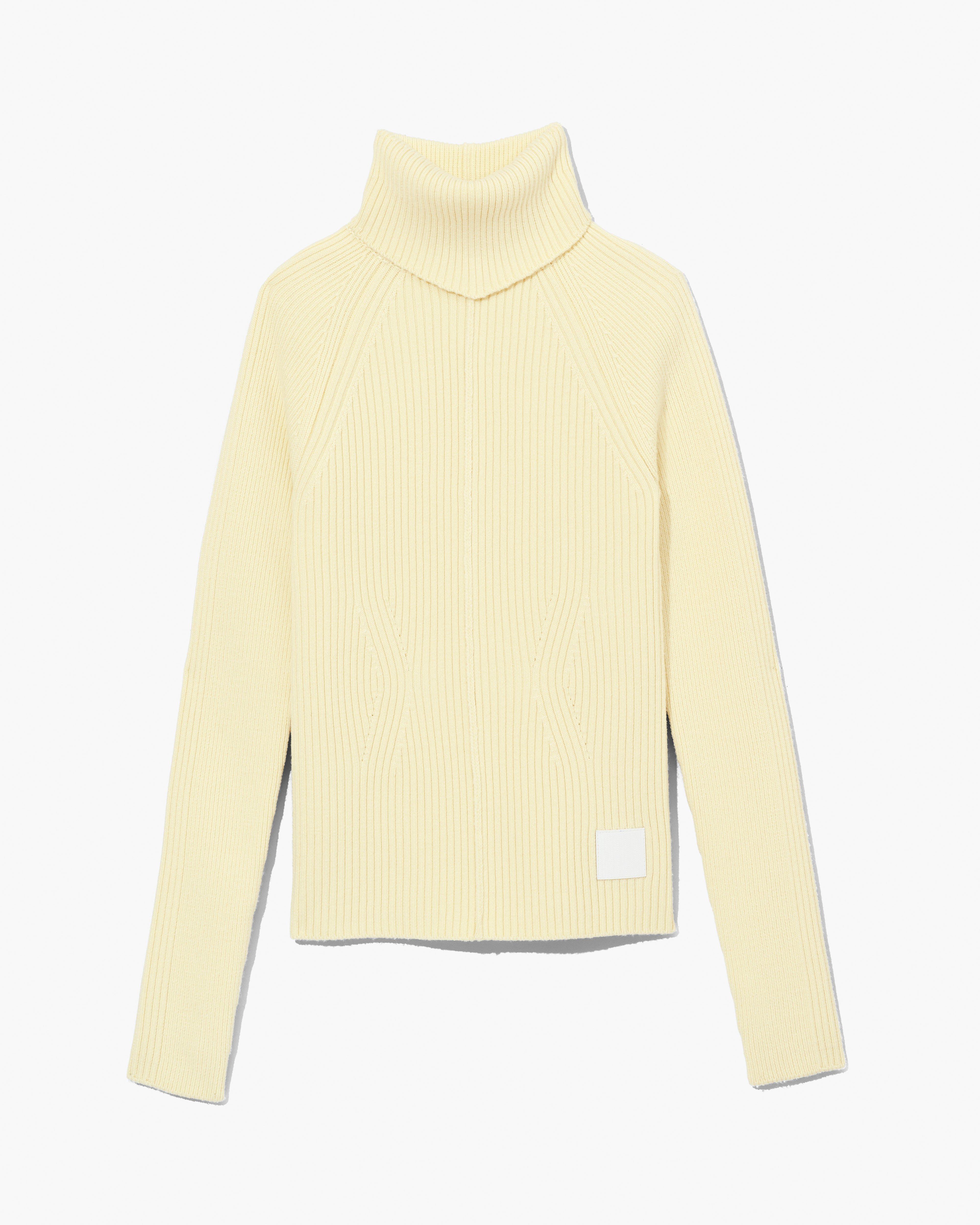 

Ребристая водолазка Marc Jacobs, цвет Tender Yellow