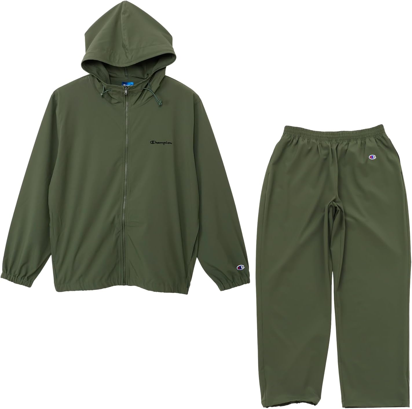 

Мужская толстовка Champion на молнии, с длинным рукавом, с вышивкой, C3-CSC10, зеленый