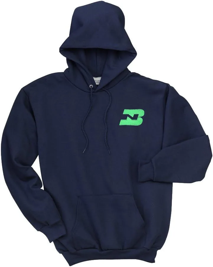 

Толстовка с капюшоном Burlington Northern Logo Pullover Hoodie Daylight Sales