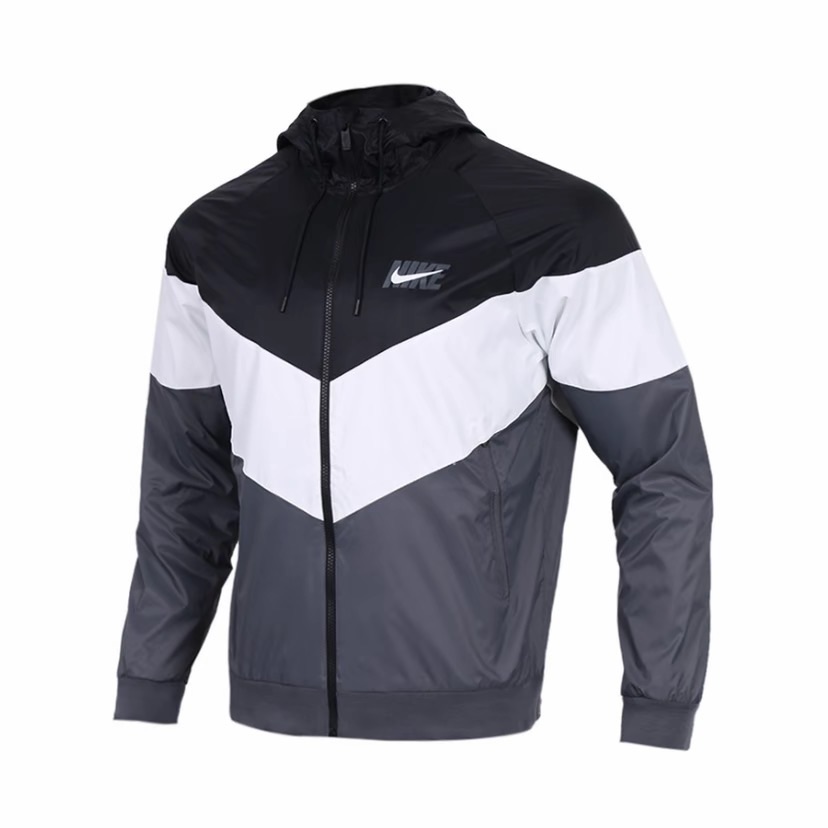 

Nike Мужская куртка черно-серая, Black Gray