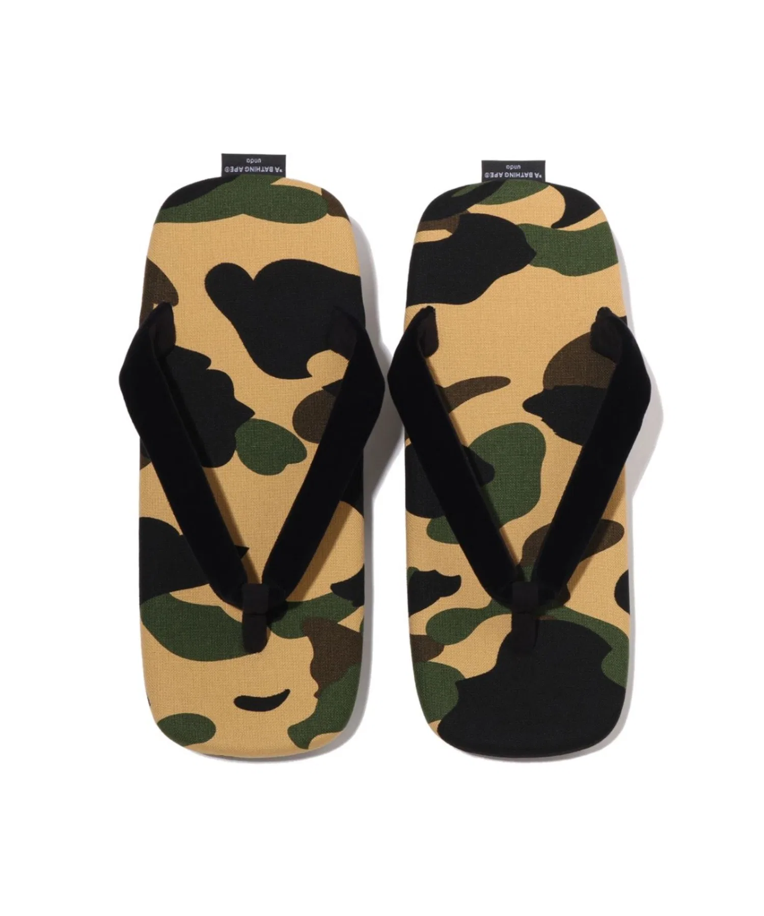 Мужские сандалии A BATHING APE BAPE X GOYEMON 1ST CAMO UNDA — фото 3