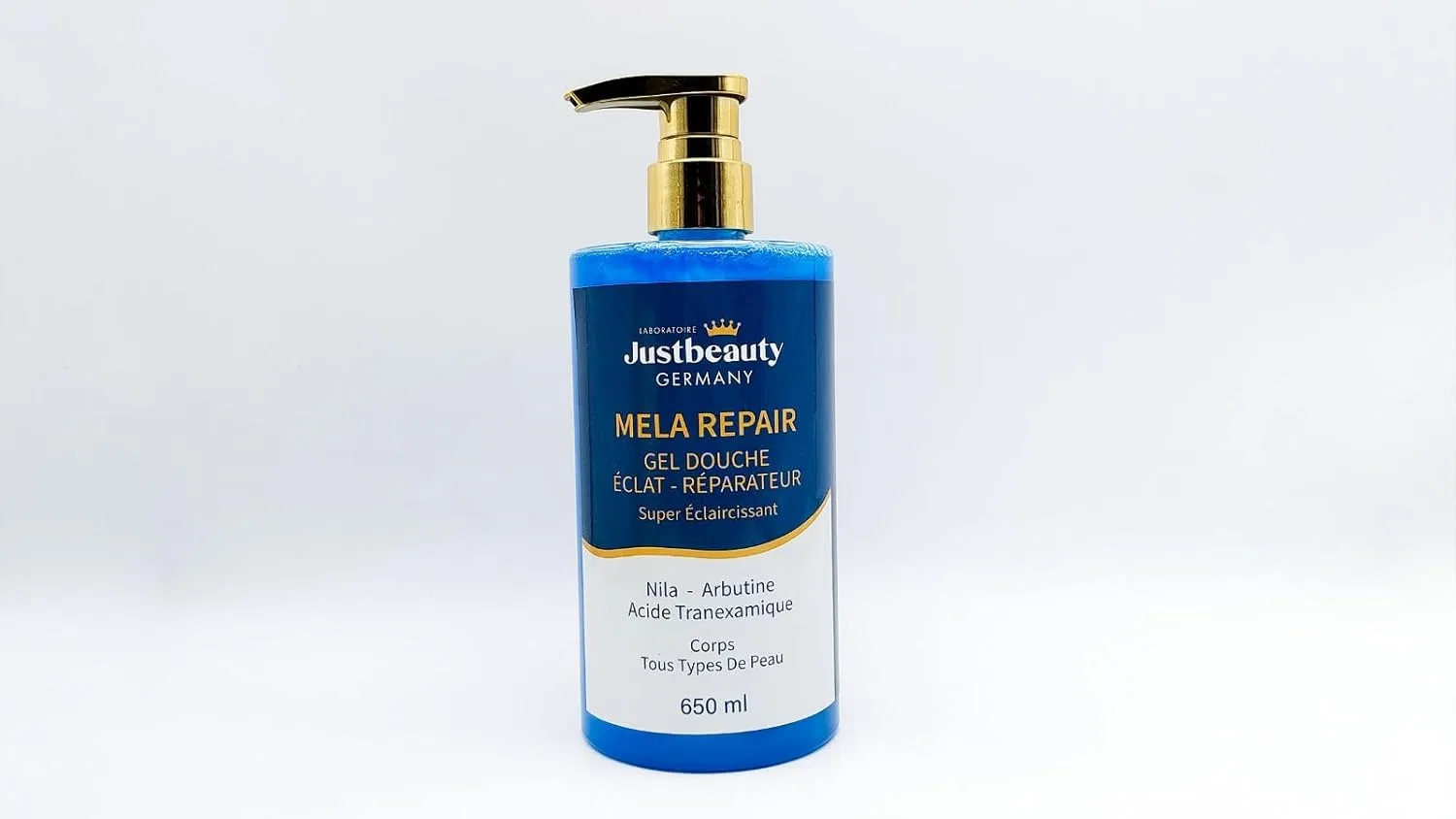 Интенсивный осветляющий гель для душа «Nila» от Justbeauty Germany Laboratoire Justbeauty Germany