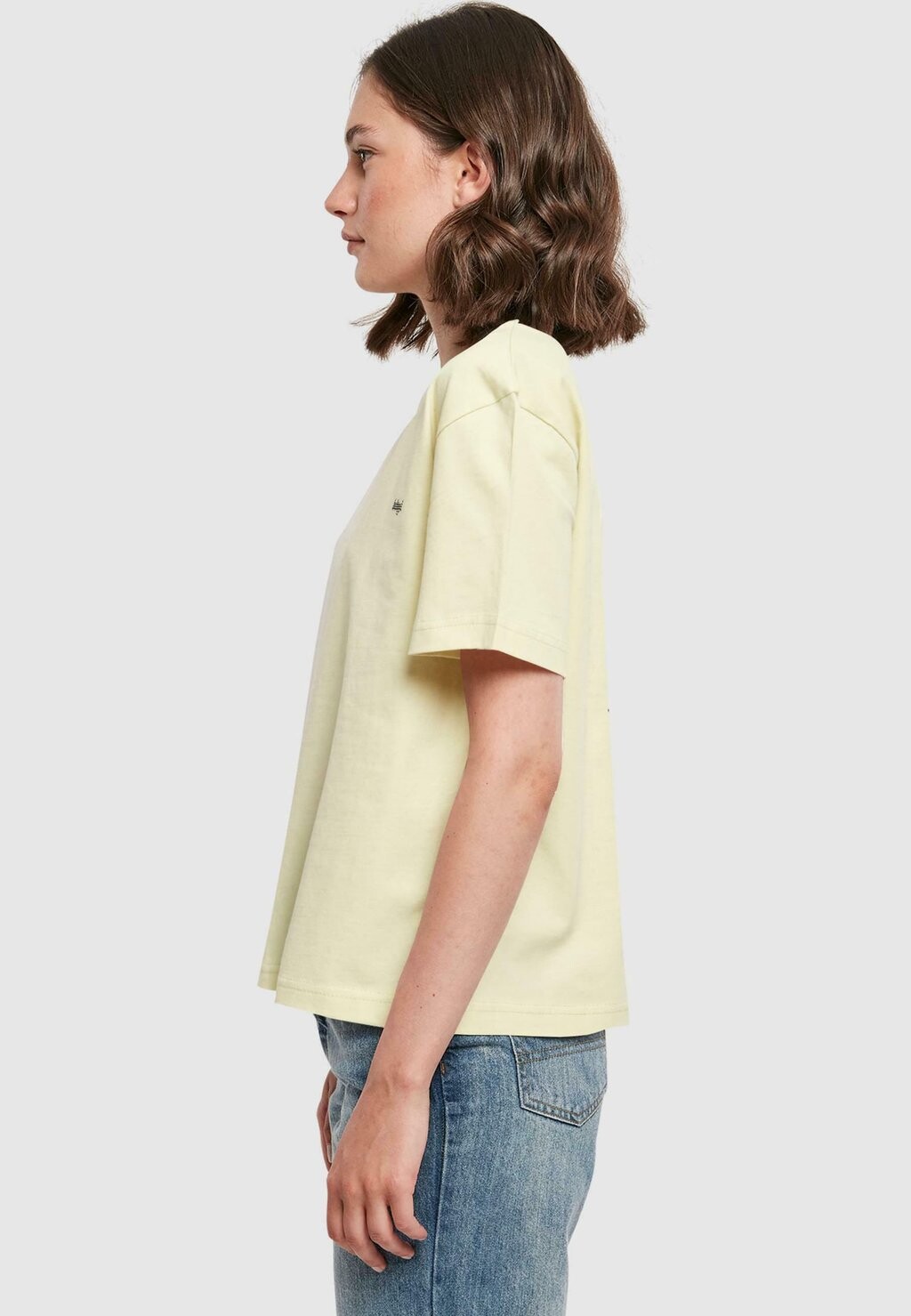 

Футболка с принтом BABYGAL Mister Tee, желтый