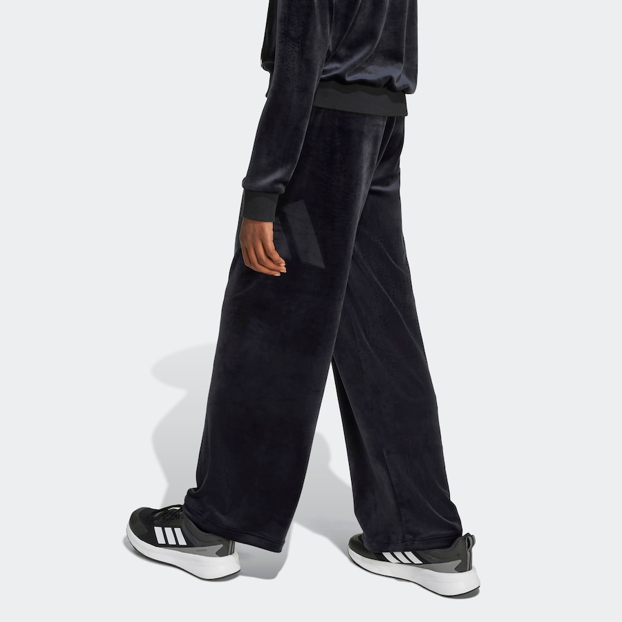 Свободные спортивные брюки ADIDAS SPORTSWEAR Seasonal Essentials, темно-серый — фото 4