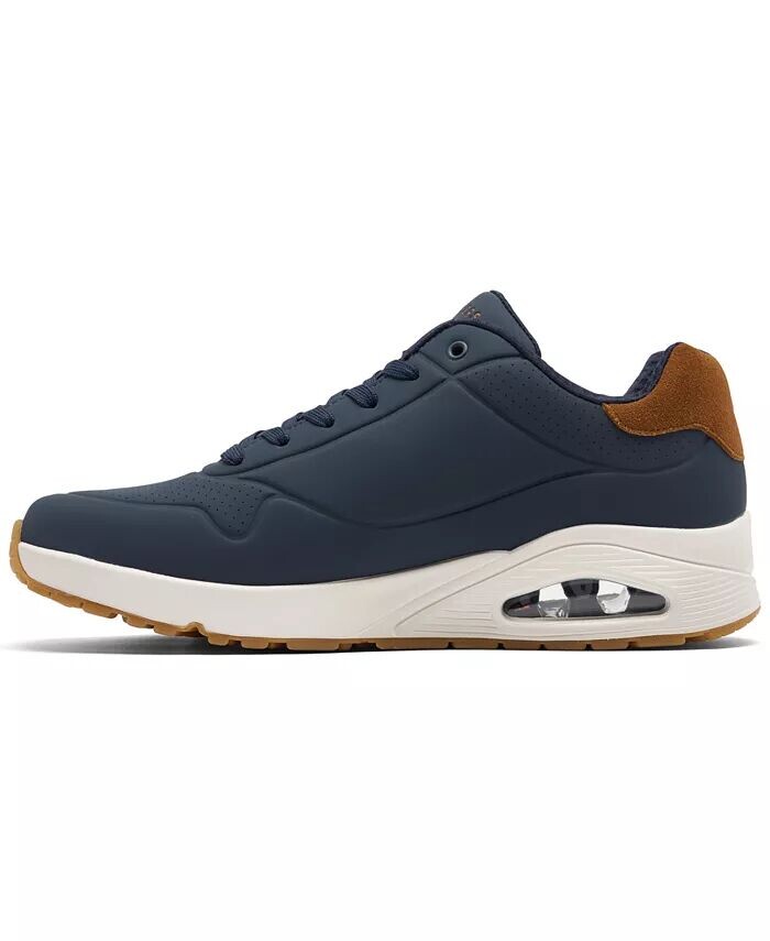 Мужские повседневные кроссовки Uno - Suited On Air Memory Foam от Finish Line Skechers, мультиколор — фото 3