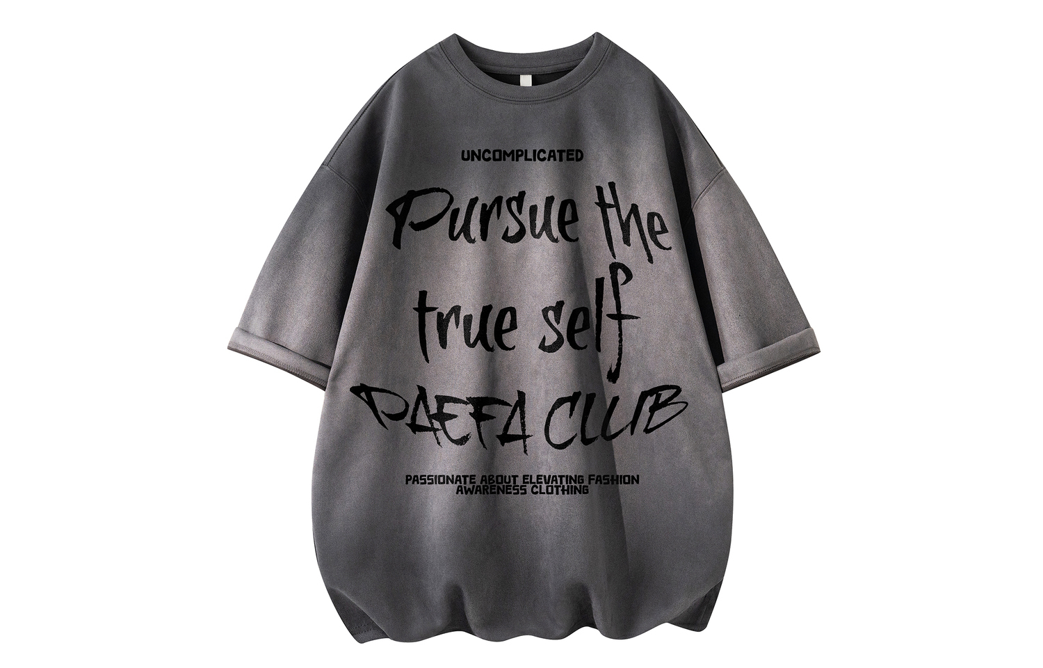 

Футболка унисекс PAEFA, сливово-фиолетовая