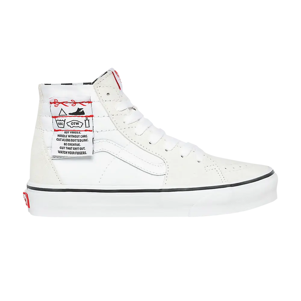 

Кроссовки Sk8-Hi Tapered Vans, белый