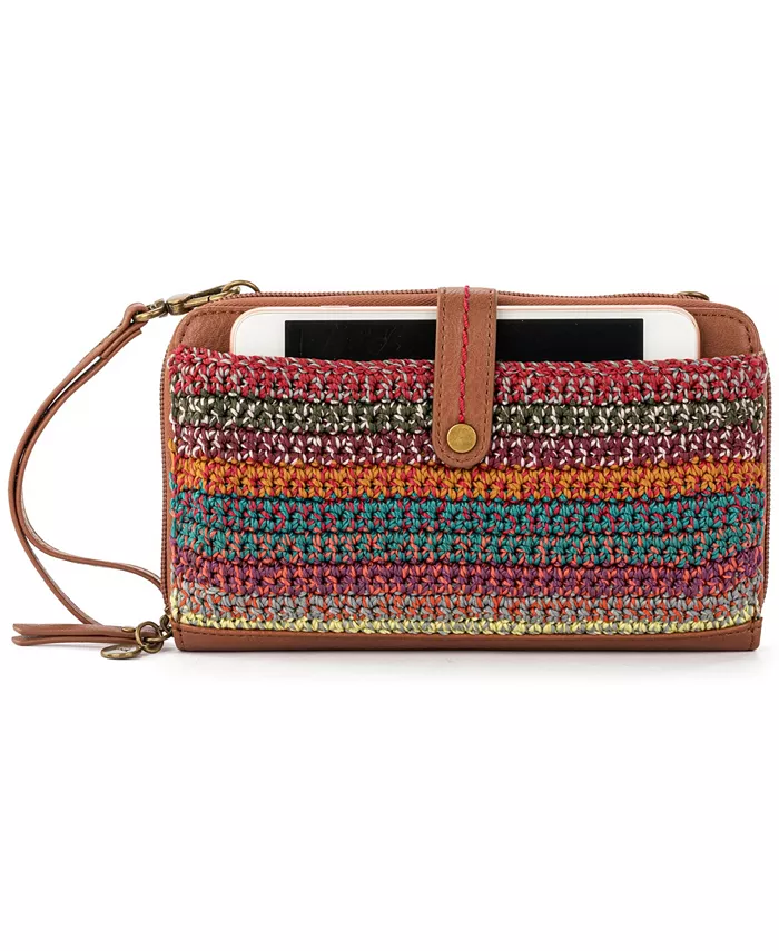 

Сумка через плечо Iris Crochet The Sak, коричневый