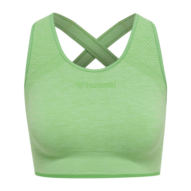 

БЕСШОВНЫЙ СПОРТИВНЫЙ ТОП HUMMEL hmlMT UNA, цвет gruen