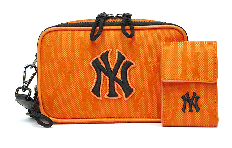 

MLB Полиамидная сумка комбо фотосумка наплечная сумка через плечо унисекс оранжевая