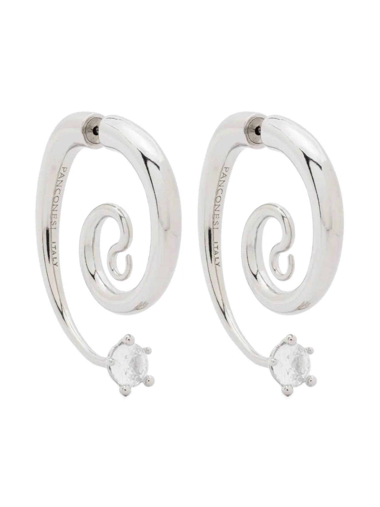 

Серьги Diamanti Serpent Panconesi, серебряный