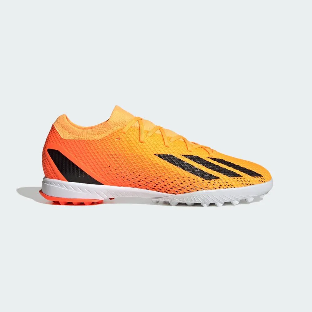 Футбольные бутсы для искусственного поля Adidas X Speedportal.3 для мужчин, золотой/черный/оранжевый — фото 4