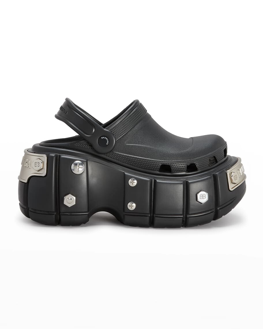 

Мужские сабо Hardcrocs на платформе x Crocs Balenciaga