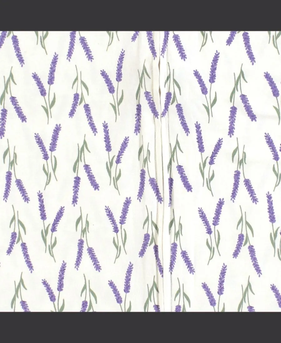 Спальный мешок, одеяло без рукавов из натурального хлопка Touched by Nature, Lavender — фото 2