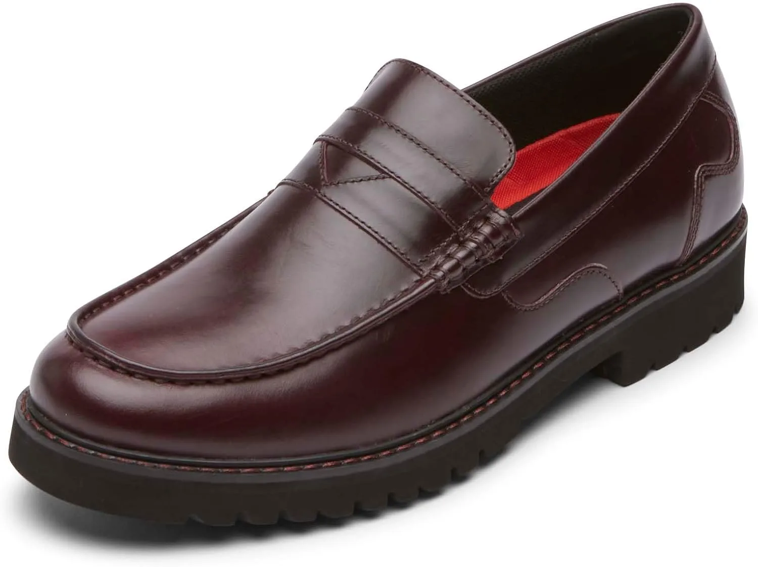 Мужские лоферы Rockport Maverick Penny Loafers, бордовый