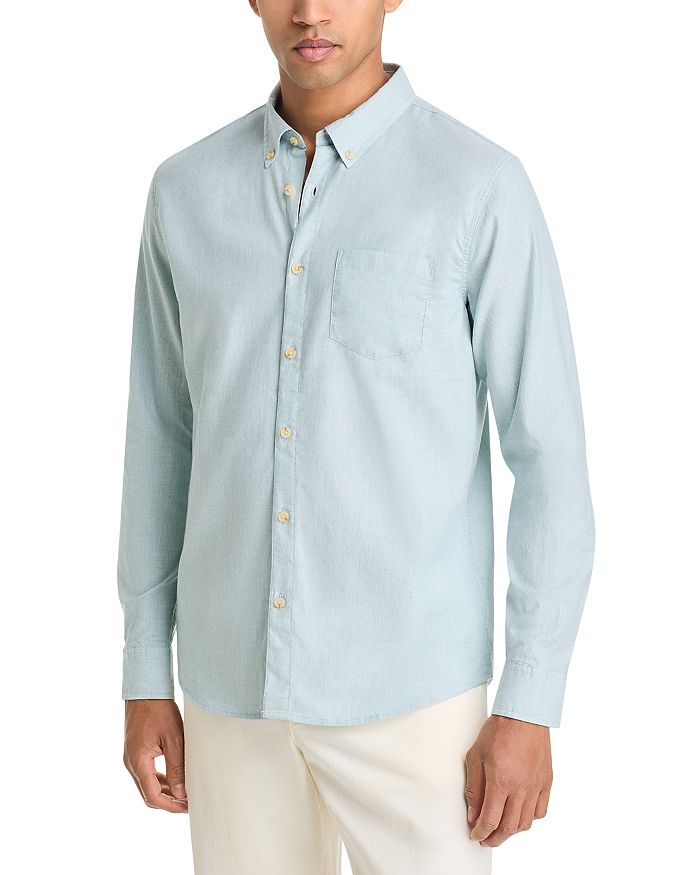 

Калифорнийская оксфордская рубашка на пуговицах Marine Layer, синий