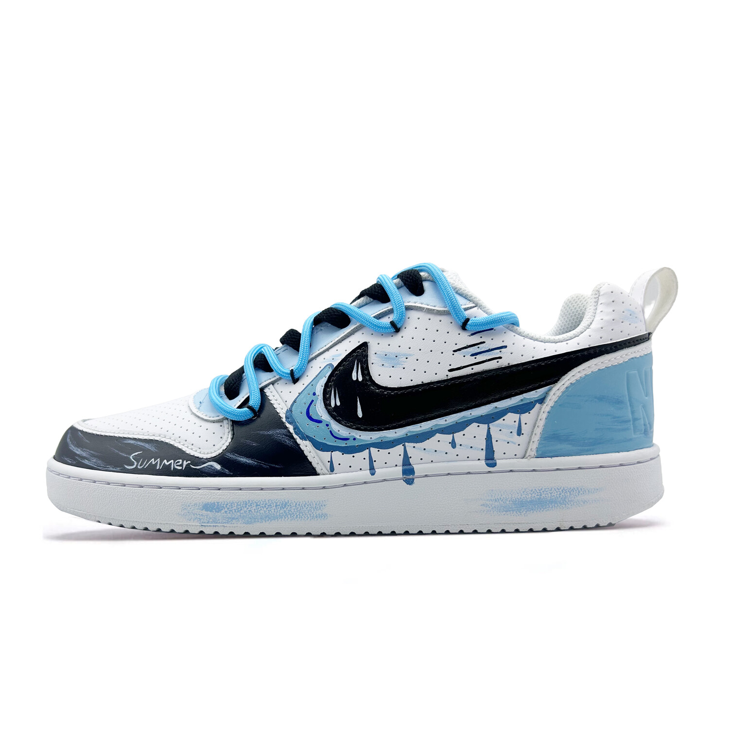 

Кеды мужские, Обувь для скейтборда Court Borough, мужская, низкая, синий Nike