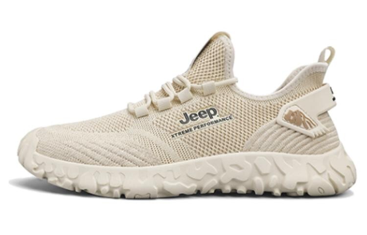 

Кроссовки Jeep Lifestyle Shoes Men Low-top Beige, цвет Apricot