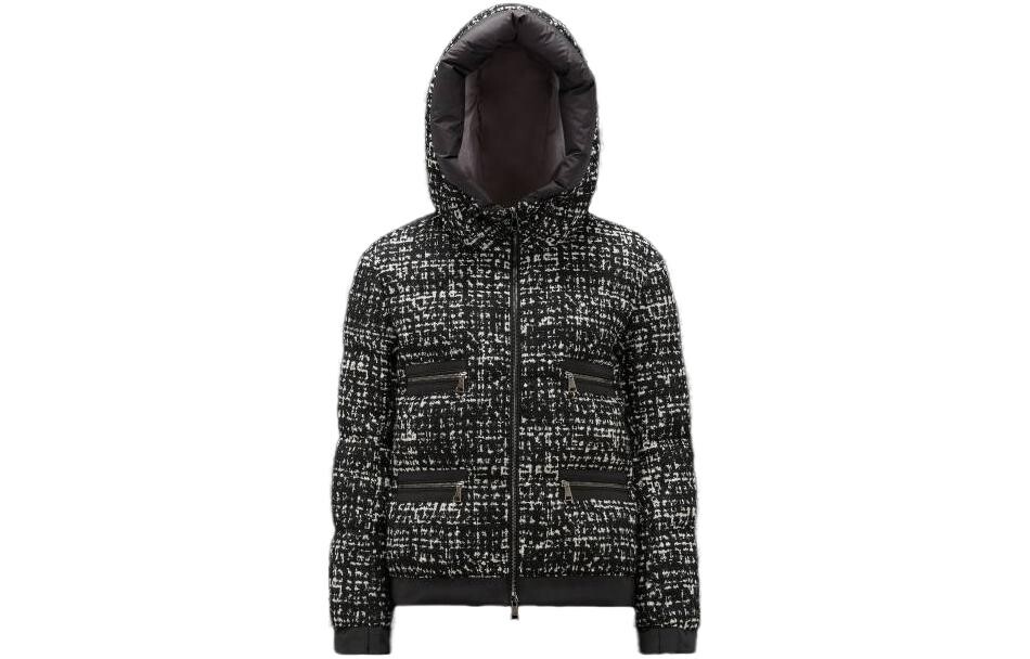 

Пуховик женский черный Moncler