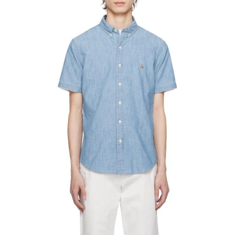 Polo Ralph Lauren Рубашка мужская Medium Indigo — фото 3