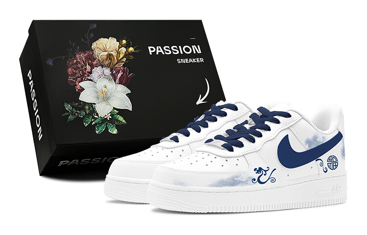 

Кроссовки Nike Air Force 1 Skateboard Shoes Women's Low-Top White, белый