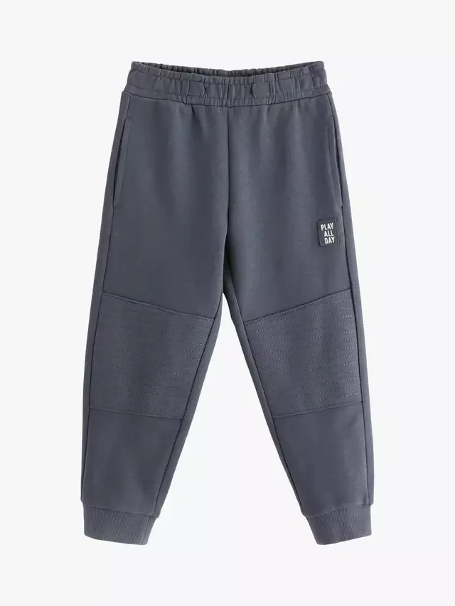 Детские спортивные штаны из чистого хлопка Lindex, Dark Grey — фото 4