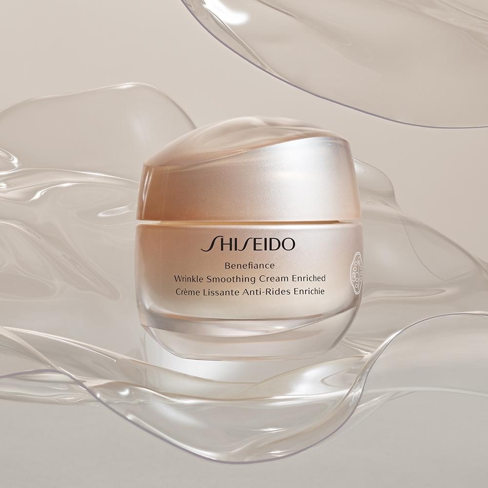 Крем для лица Shiseido — Дневной benefiance wrinkle smoothing cream enriched , объем, 50 мл — фото 4