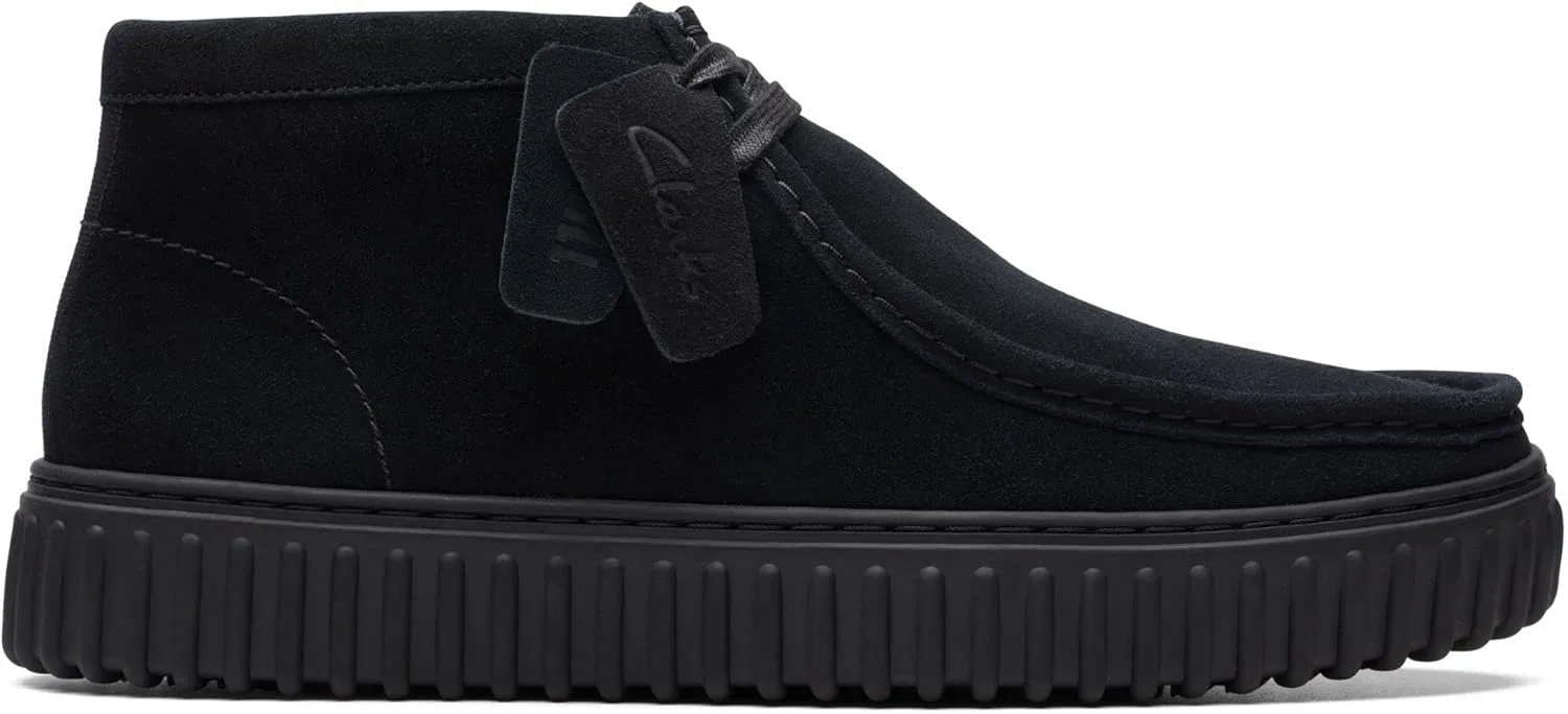 Мужские кроссовки Clarks Torhill Hi, черные — фото 4