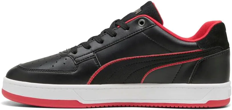 Мужские кроссовки PUMA Scuderia Ferrari X Caven 2.0 на шнуровке, повседневные, черные — фото 3