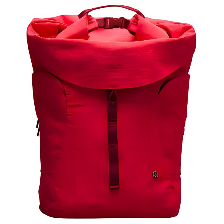 

Lululemon Полиамидовый рюкзак унисекс острый красный, Spicy Red