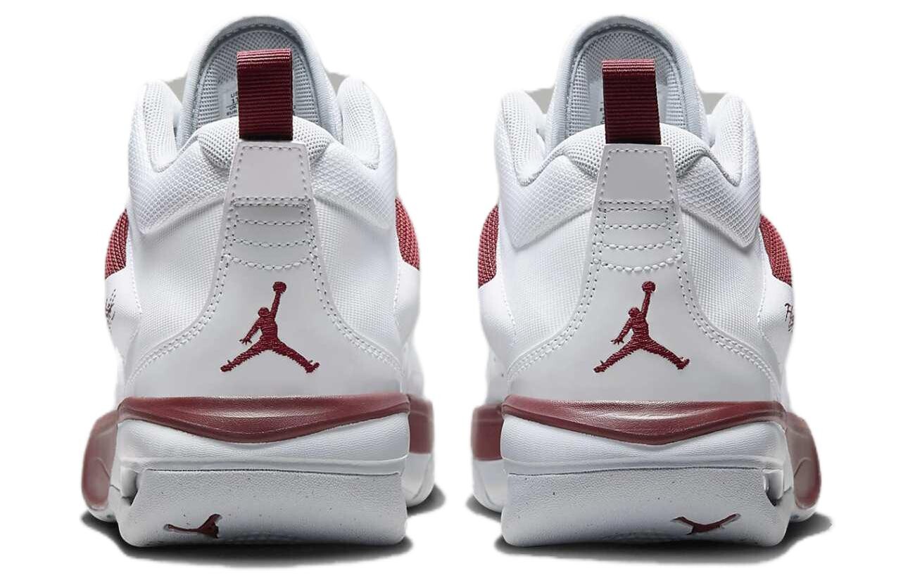 Jordan Stay Loyal Кроссовки Мужчины, White/Red — фото 4