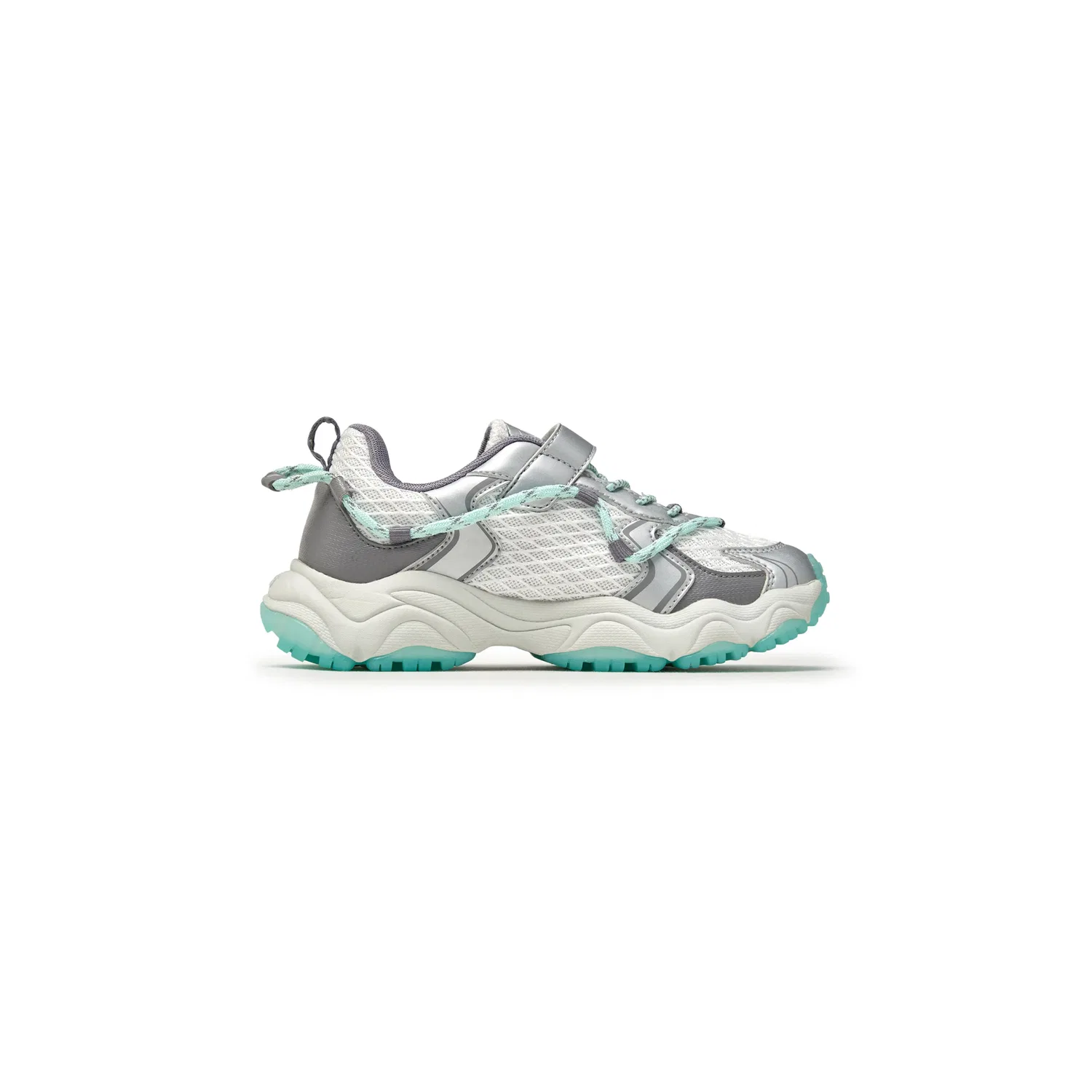 Кроссовки для активного отдыха MLB KIDS New York Yankees Rebound Breathable Silver — фото 3