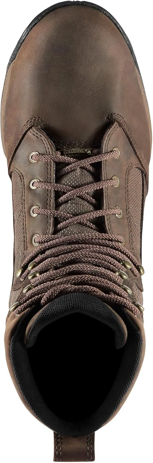 Мужские водонепроницаемые охотничьи ботинки Danner Pronghorn с прочной кожей и дышащим комфортом для любой местности, темно-коричневый — фото 4