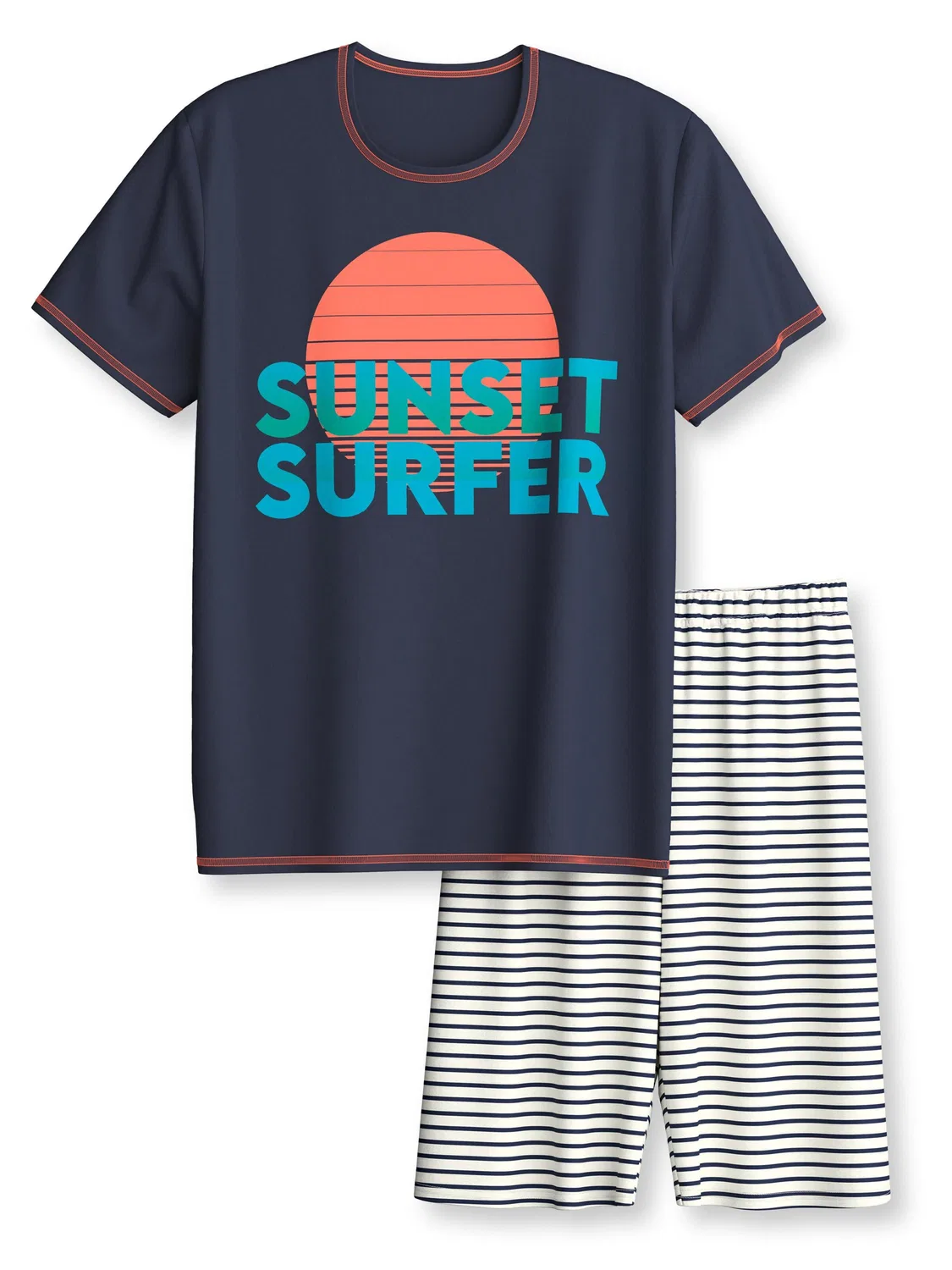 Пижама Calida Surf, синий