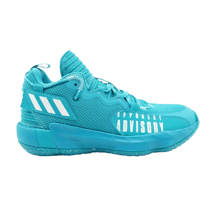 

Кроссовки adidas Dame 7 EXTPLY 'Opponent Advisory - Teal Solid', бирюзовый