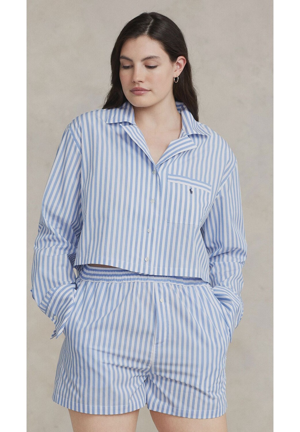 Женские пижамы Shirting Strips POLO RALPH LAUREN, цвет Sortiert — фото 3