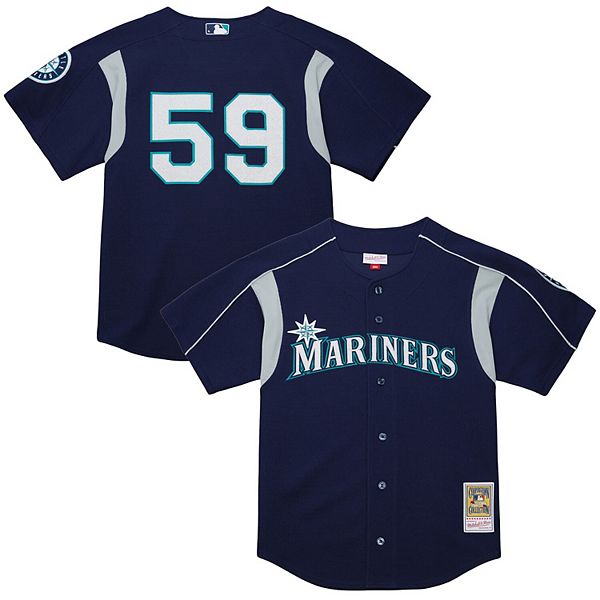 

Мужская бейсбольная майка Felix Hernandez Seattle Mariners Cooperstown Collection Mitchell & Ness