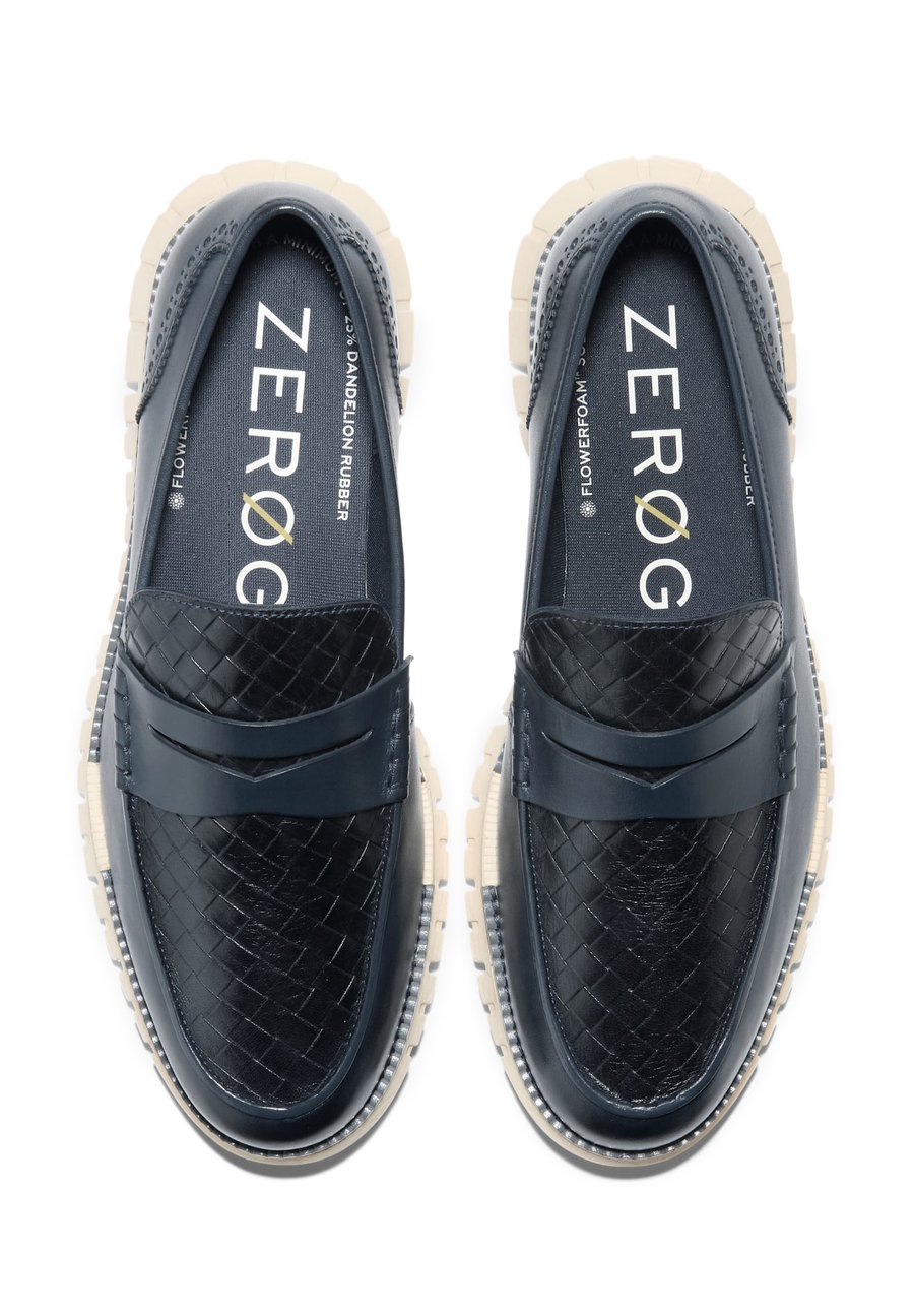 Лоферы Cole Haan ZEROGRAND REMASTERED PENNY LOAFERS, Navy Blazer Stamped Lava Smoke Sea Stone/Blue — фото 3