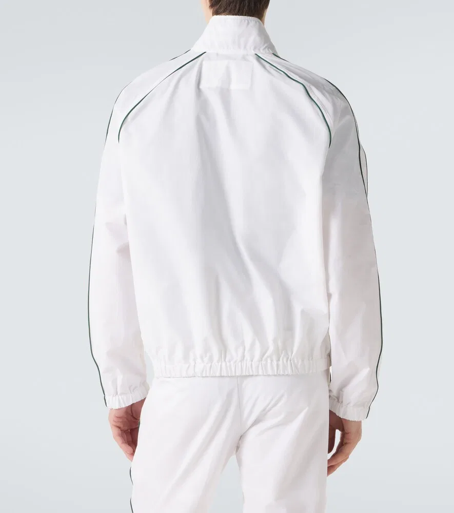 Спортивная куртка из хлопковой смеси с логотипом Polo Ralph Lauren, белый — фото 4
